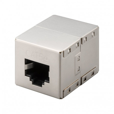 Goobay RJ45 modulaarne liitmik, CAT 5e, metallkorpus