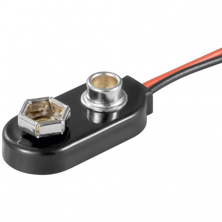 Goobay 1x 9 V Block Battery Clip (10 tk)