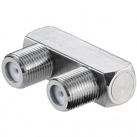 Goobay F Connector, U-Shape: F Socket > F Socket (10 tk)