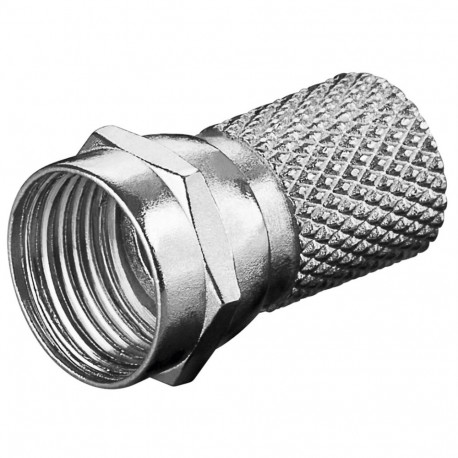 Goobay pealekeeratav F-Connector 7.0 mm tsink (100 tk)