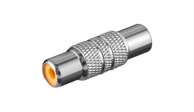Goobay RCA Adapter, Metal Version