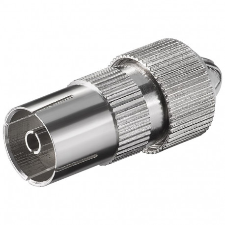 Goobay Coaxial Coupling with Screw Fixing (10 tk)