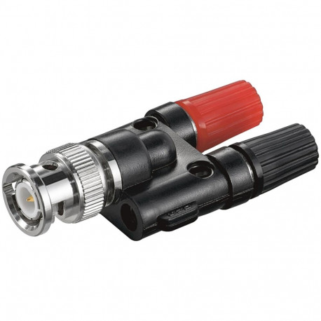 Goobay BNC Male > 2x 4 mm Banana Female