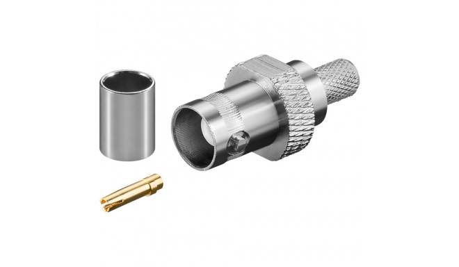 Goobay BNC Crimp Coupler