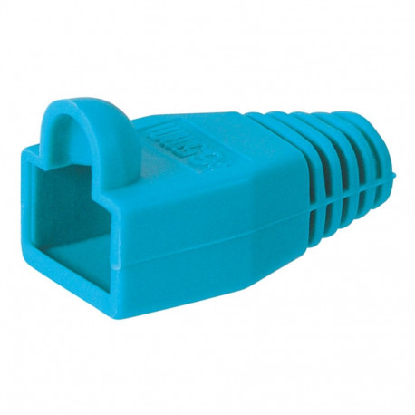 Goobay Strain Relief Boot for RJ45 Plugs blue (10 tk)