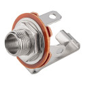 Goobay Jack Chassis Socket - 6.35 mm - Mono