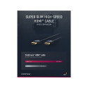 Clicktronic ultraõhuke suure kiirusega HDMI™ kaabel Ethernetiga 2 m