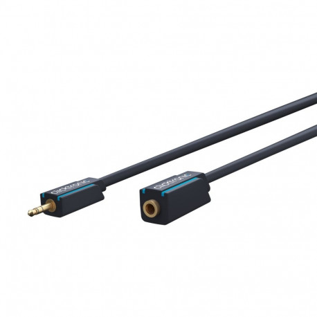 Clicktronic 3.5 mm AUX pikenduskaabel, stereo 1.5 m