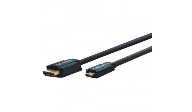 Clicktronic HDMI™ to Micro HDMI™ Adapter Cable 5 m