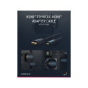 Clicktronic HDMI™ to Micro HDMI™ Adapter Cable 5 m