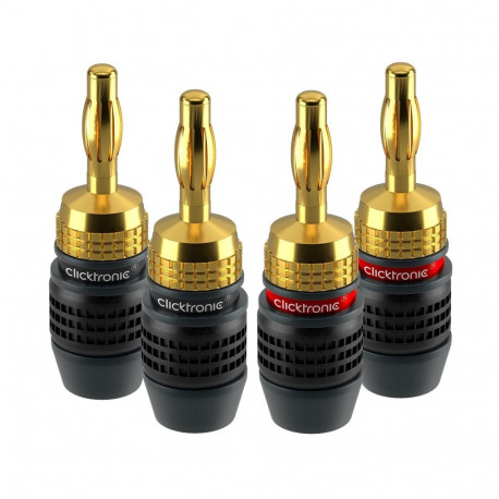 Clicktronic Banana Plug m