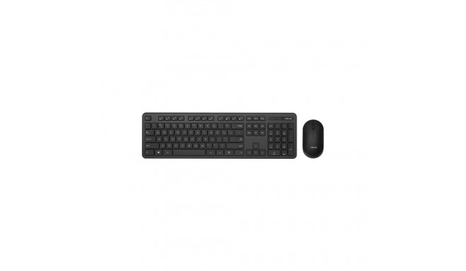 KEYBOARD +MOUSE WRL OPT. CW100/BLACK 90XB0700-BKM0S0 ASUS