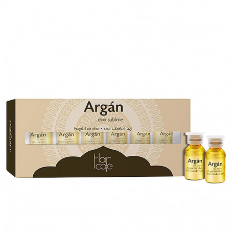 POSTQUAM HAIRCARE ARGAN SUBLIME fragile hair elixir 6 x 3 ml