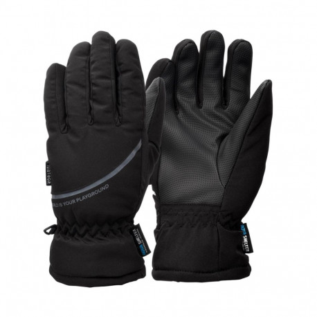 Rękawiczki zimowe Meteor Hiemis czarne 17728-17729-17730-17731-17732 S