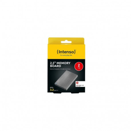 Intenso HDD External 2.5" 2TB USB 3.2, Aluminium EU (6028680)