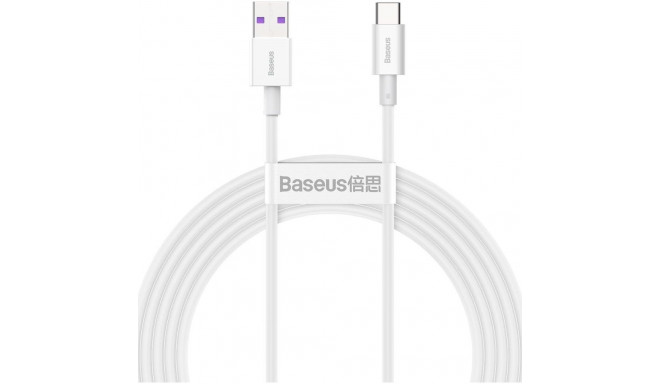 CABLE USB TO USB-C 2M/WHITE CATYS-A02 BASEUS