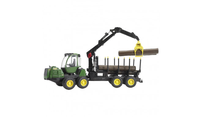 Bruder Professional Series John Deere 1210E Forwarder with 4 Trunks and Grab (02133)