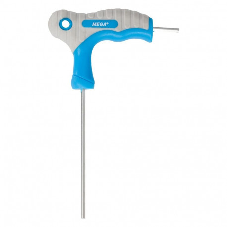 Klucz imbusowy z kulką rękojeść soft touch t, 2,5mm, crv