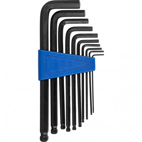 imbusvõtmete komplekt 10 tk, kuulotsaga 1,5-10mm