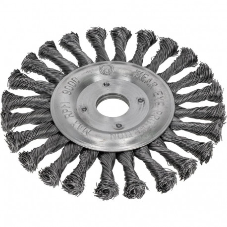 Szczotka tarczowa z drutu stalowego skr. fi=150mm proline