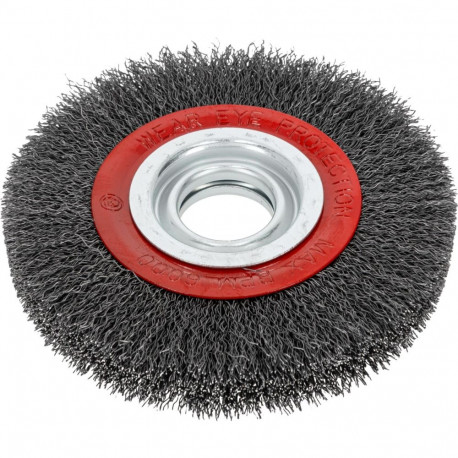 Szczotka tarczowa z drutu stalowego falist. fi=150mm proline