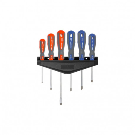 Wkrętak kpl. 6 szt: pł.-3 szt, ph.-3 szt, półka proline