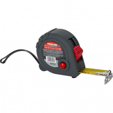 Miara zwijana 7.5m/25mm, nailonkattega, kummist, magnetiga Proline blisterpakendis