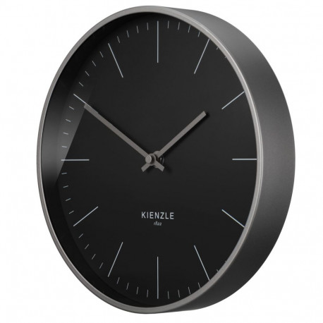 KIENZLE DCF Radio-Control.Wall Clock Modern anthracite 25 cm
