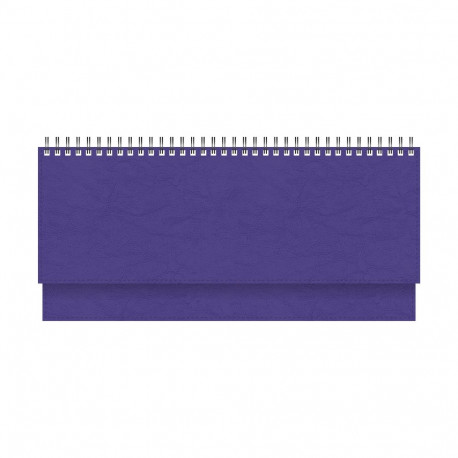 Lauakalender kunstnahk tumelilla 2026a.