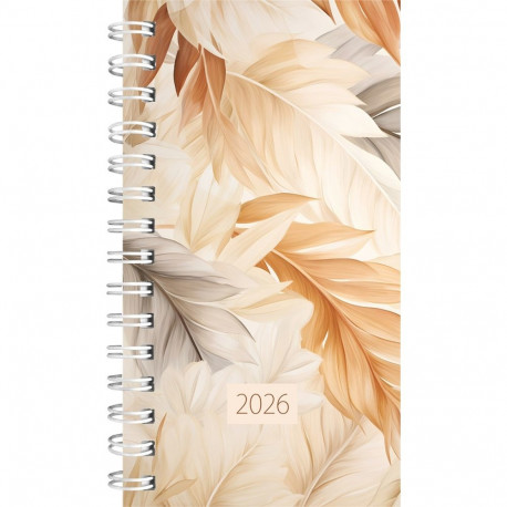 Taskumärkmik MINI, Pilt 3, spiraalköide, plastkaantega 2026a.