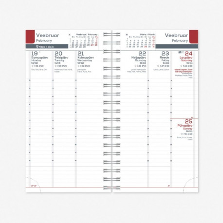 Kalendrisisu Midimärkmik Spirex Nädal V 2026a