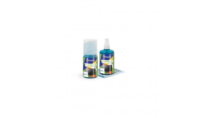 Screen cleaning kit Forpus (liquid 200ml, cloth)