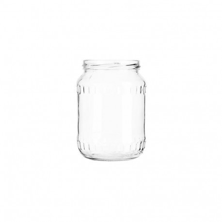 JAR 720ML 6PCS WITHOUT LID 82MM