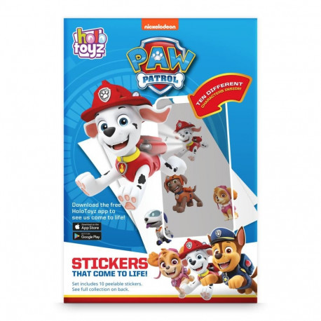 kleebised Paw Patrol 10 tk HTPPST100