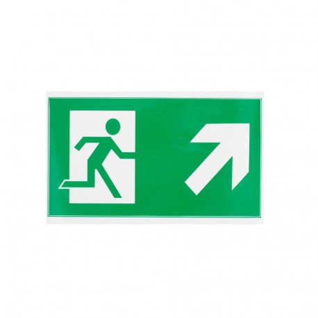 kleebis EXIT ülemine parem 100x180mm