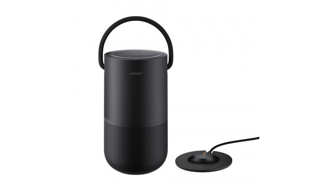 Bose Portable Smart Home kõlar koos laadimisalusega must