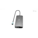 i-tec USB-C metall Nano 3x Display dokkimisjaam 2x HDMI 1x USB-C video LAN audio kaardilugeja Power 