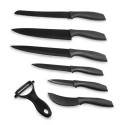 Table knife Bravissima Kitchen Set de 7 cuchillos Titanium