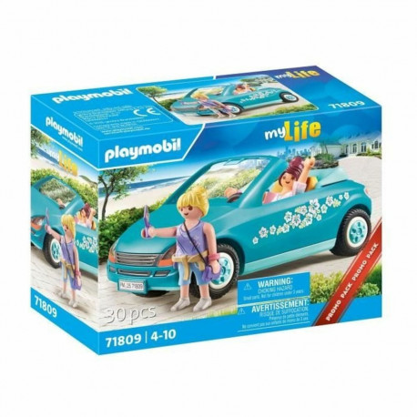 Sõidukite Mängukomplekt Playmobil 71809 Convertible 30 Tükid, osad