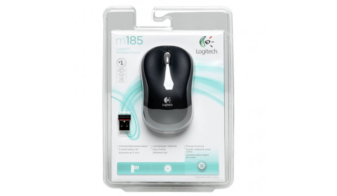 Logitech hiir M185 juhtmevaba, hall