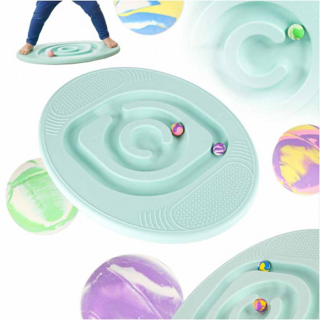 Tasakaalupalk pallidega sinine