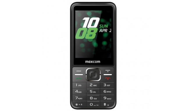 MAXCOM mobile phone for senior MM244 SE black