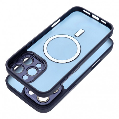 Case for Samsung A07 / A08 Variete Mag Cover compatible with MagSafe navy blue