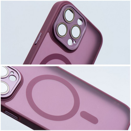 Case for Samsung A07 / A08 Variete Mag Cover compatible with MagSafe purple