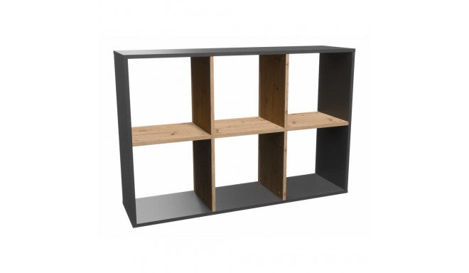 Topeshop MALAX 2X3 ANT/ART living room bookcase