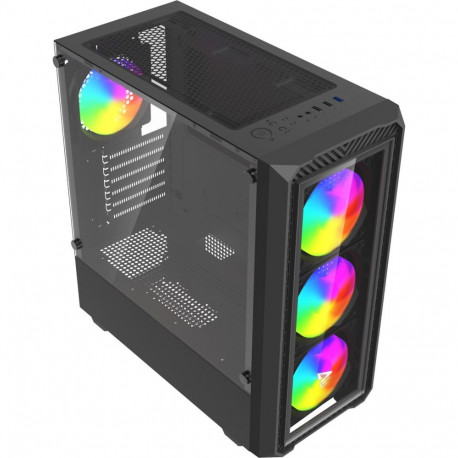 Savio Noctis Glass RGB kuubik must