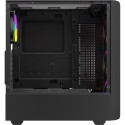 Savio Noctis Glass RGB Cube Black