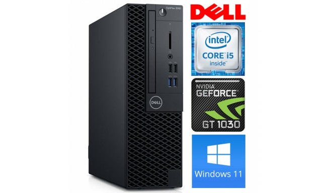 DELL 3060 SFF i5-8400 32GB 512SSD M.2 NVME GT1030 2GB DVD WIN11Pro