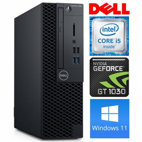DELL 3060 SFF i5-8400 32GB 128SSD M.2 NVME GT1030 2GB DVD WIN11Pro