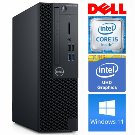 DELL 3060 SFF i5-8400 16GB 128SSD M.2 NVME DVD WIN11Pro